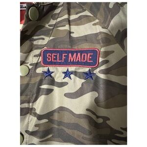 Epic Threads Camo Print Big Kids Jacket Size M